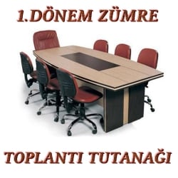 1.DÖNEM ZÜMRE